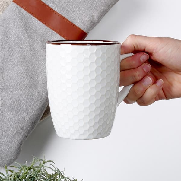 Vita keramiska kopp 400 ml 4 st