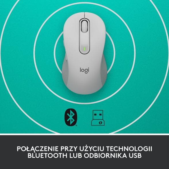 Logitech Signature M650 L (Stor) – Vit (910-006238)