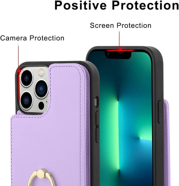 ETUI TIL IPHONE 13 PRO MAX 6.7 5G LILLA TEGNEBOG