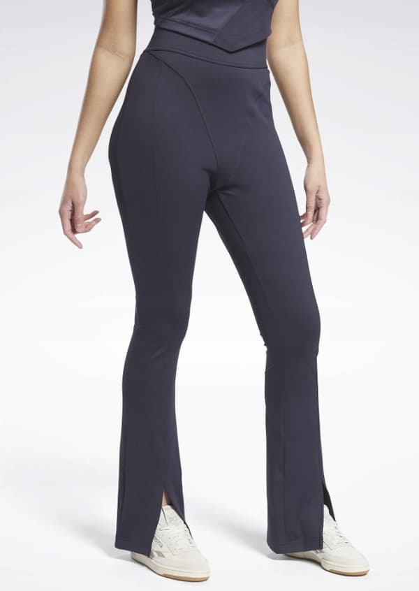 Reebok Dam Sportleggings Marinblå L