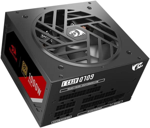 Redragon Master GC-MS03 1000W 80 Plus Gold ATX 3.1 Sort