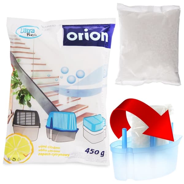 Refill til fugtabsorberer citron granulat ULTRA FRESH 450g
