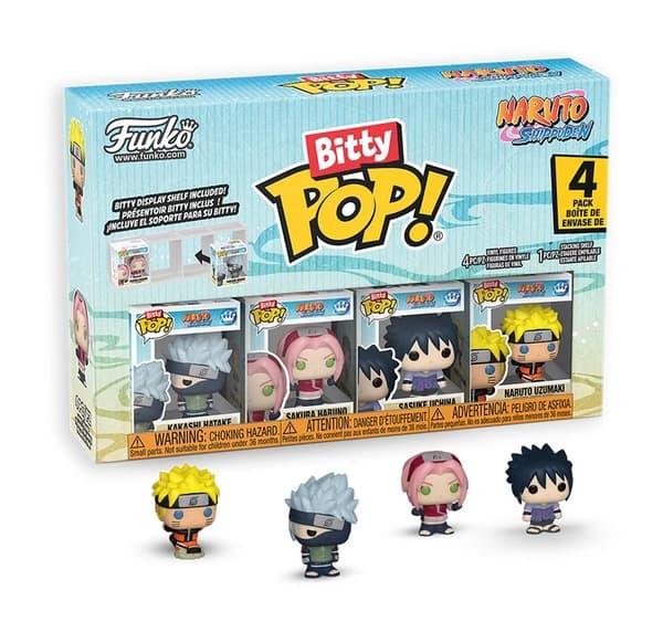 NARUTO SHIPPUDEN - Funko Bitty Pop 4-pack 2,5 cm Team 7