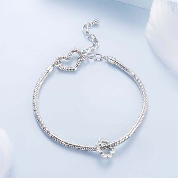 Silverberlock KLÖVER silver 925 pärlor