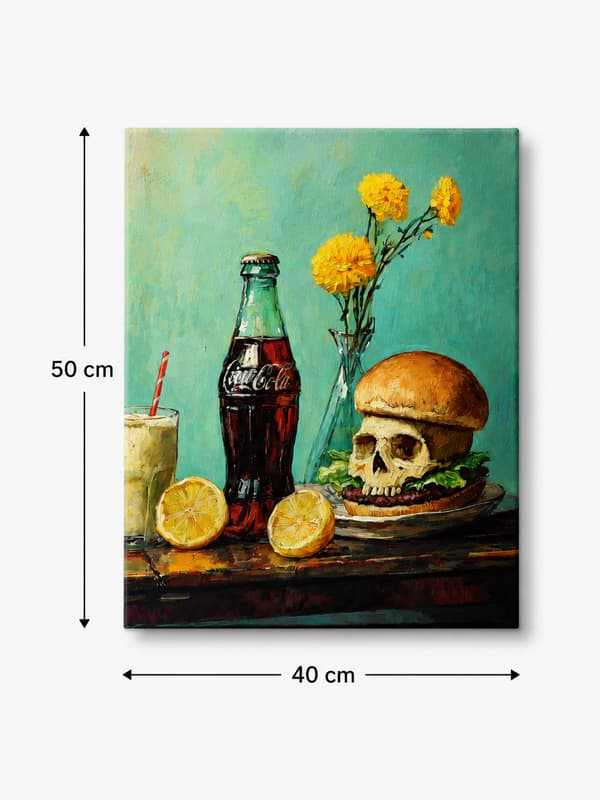 Målning med siffror tavlor Evighet och Begär 40x50cm