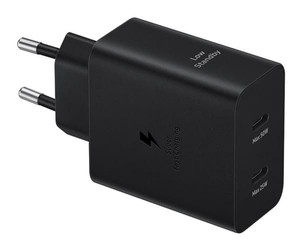 SAMSUNG 50W sort vægoplader