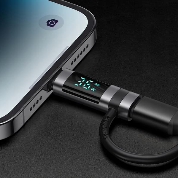 MCDODO ADAPTER USB-C USB TYP C TILL LIGHTNING IPHONE 36W MÄTARE