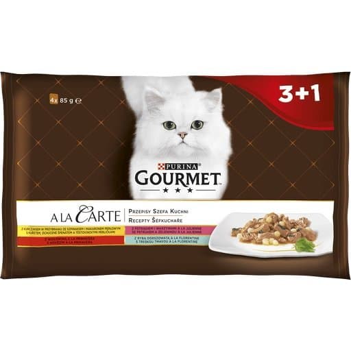 Purina Gourmet Perle à la carte vådfoder til katte 48x85g