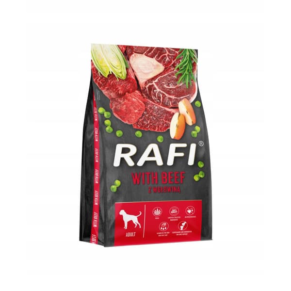 Dolina Noteci Rafi hundfoder med nötkött 10 kg