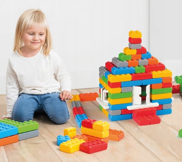 Marioinex Junior Bricks 140 stk. Vinduer + døre