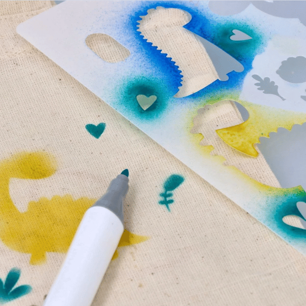 Airbrush Textile - luova kangassetti