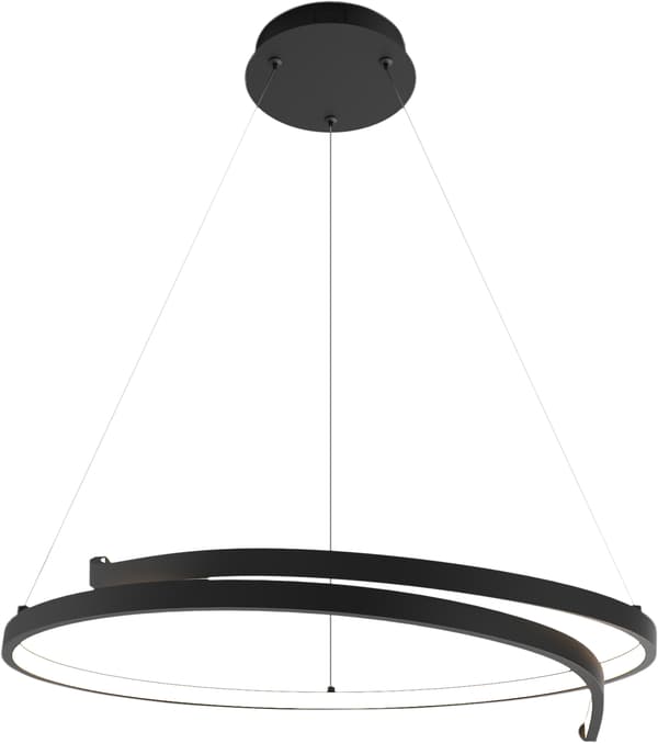 LORENZO LED HÆNGELAMPE SORT MILAGRO ML1583