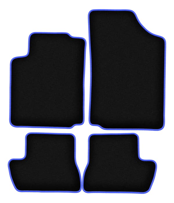 Bilmåtter CARLUX-BLUE til: Citroen C2 hatchback (2003-2009)