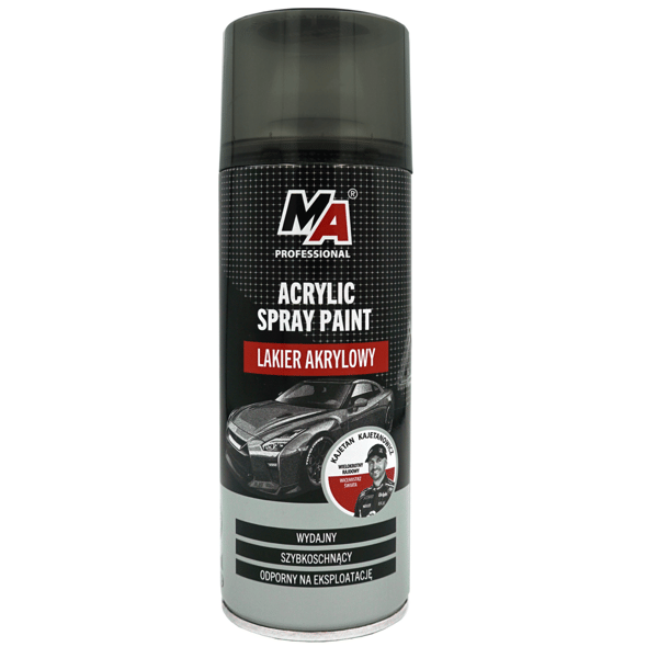MA PROFESSIONAL - Akryylimaali musta matt 400ml