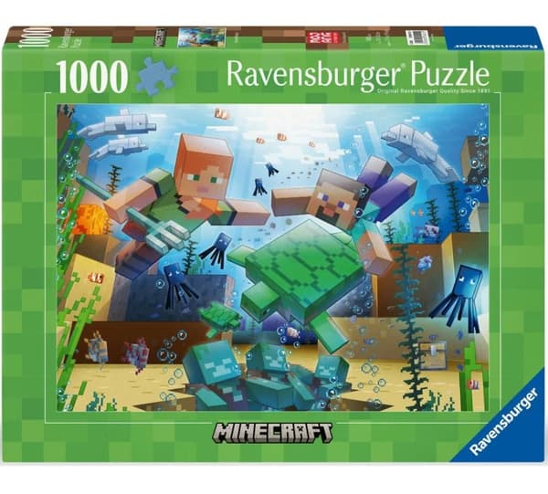 Ravensburger 04219 Palapeli 1000 Minecraft Mosaic