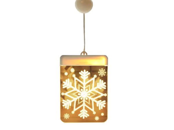 Vitrage LED Tähti lämmin valkoinen 60 cm