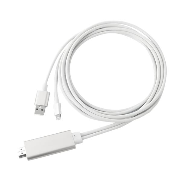 Lightning till HDMI-adapterkabel för skärmavbild