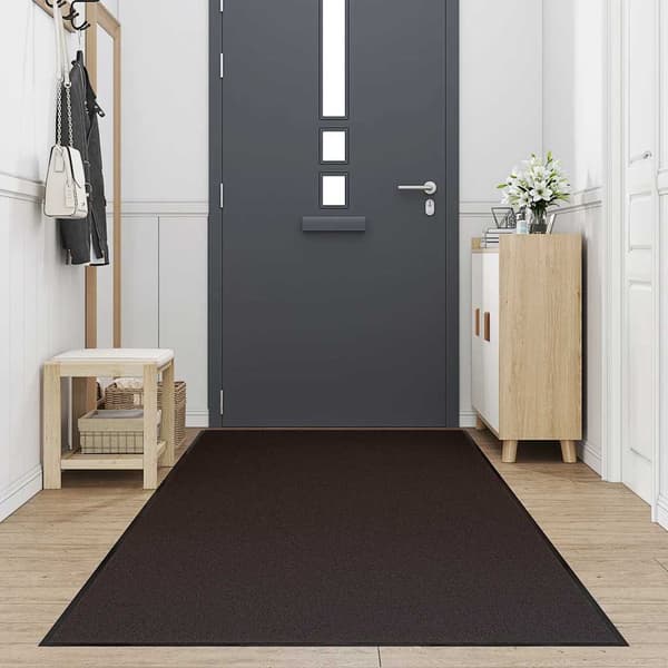vidaXL dørmåtte brun 115x500 cm