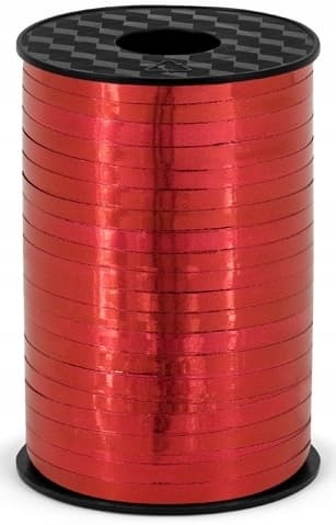 Muoviteippi, punainen, 5mm/225m, 1 kpl