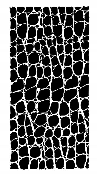 Gipsmodell 92 cm Arkitektonisk betongputs