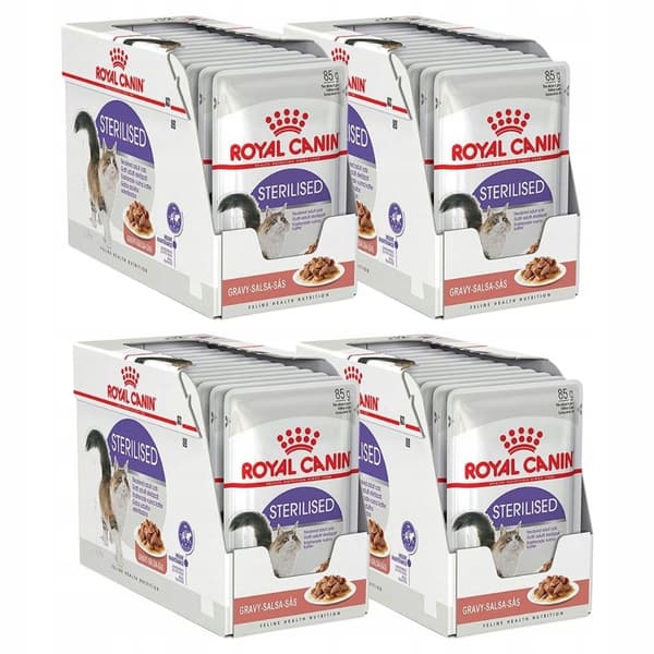 Royal Canin FHN Sterilised våtfoder för katter 48x85g i sås
