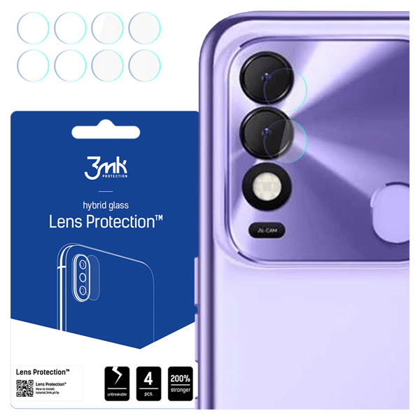 Tecno Spark 8 - 3mk linsskydd