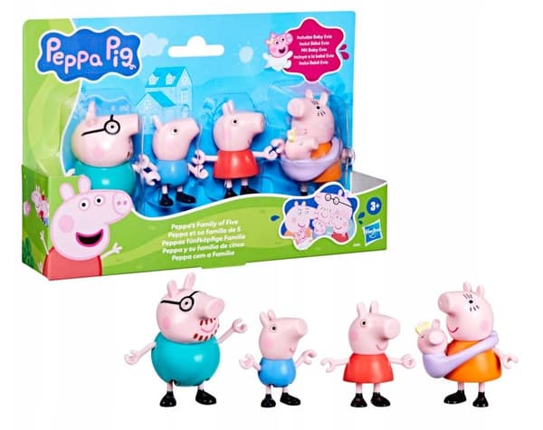 Peppa Pig - Figuurisetti - Peppan perhe - G0506
