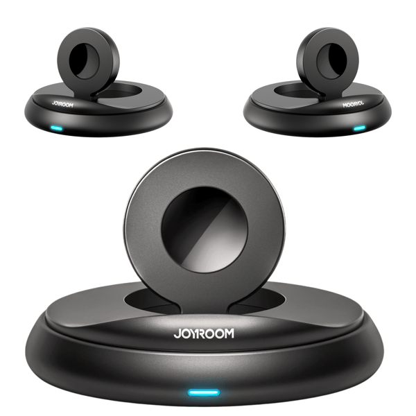 Joyroom JR-W12 trådløs foldbar uroplader (sort)