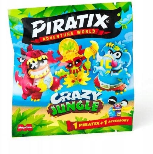 PIRATIX CRAZY JUNGLE overraskelsespose - 39298