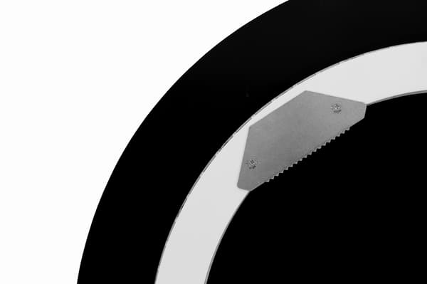 LED-belyst spegel Luna semi-oval 50x90