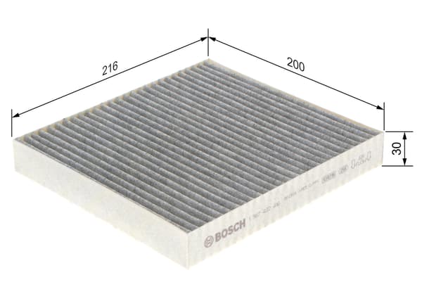 KABINEFILTER 1987432416 BOSCH