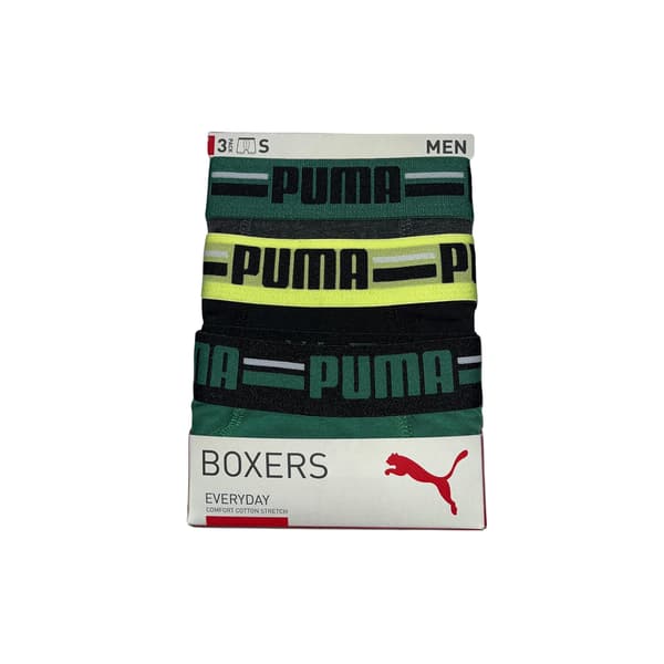 Herre boxershorts Puma BASIC BRAND 3-PAK 93545713 r M