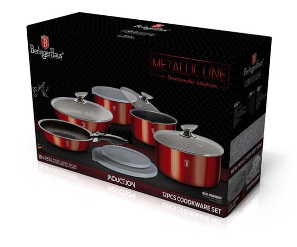 Berlingerhaus BH-1674 Click&Cook granitgrytset