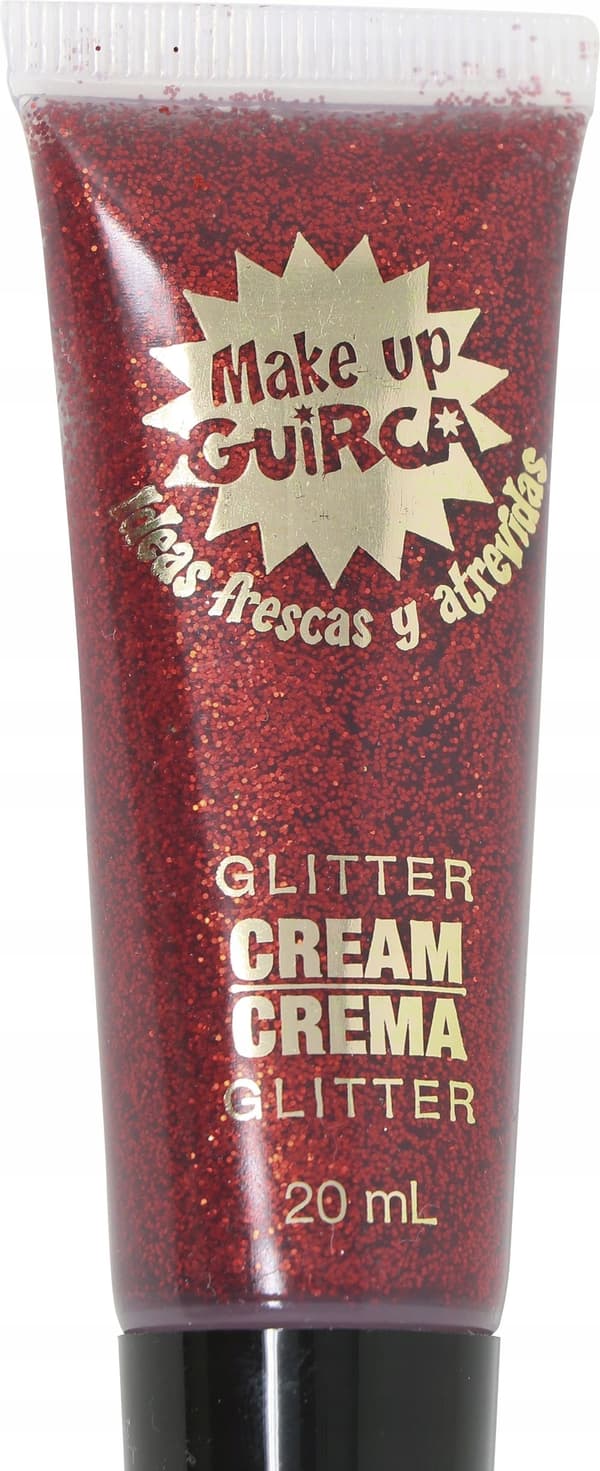 RØD Glitter Ansigtsmaling Halloween Makeup Makeup