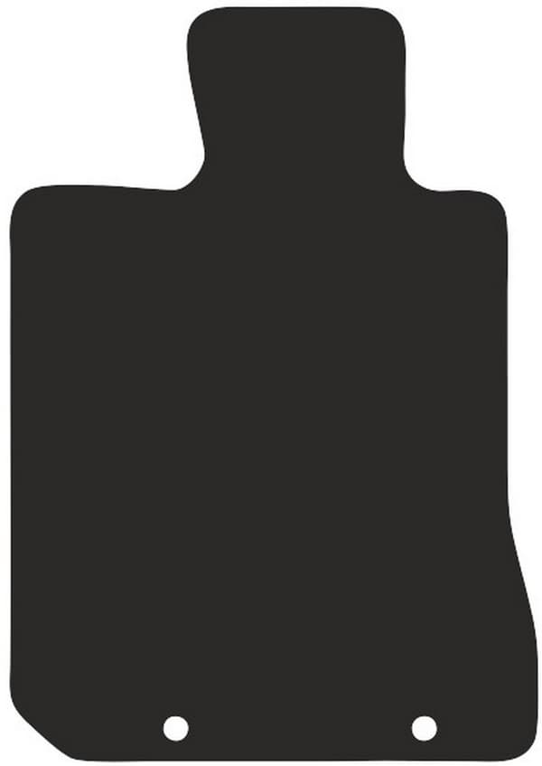polyamid førermåtte til Honda Legend IV sedan 2004-2012 med gummibagside