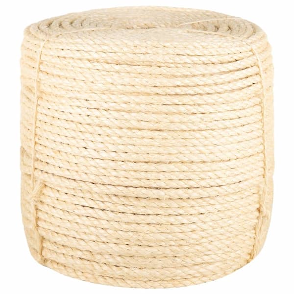vidaXL-rep, 100 % sisal, 8 mm, 50 m
