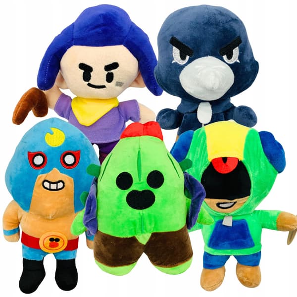 Brawl Stars Plyslegetøj Dynamike Shelly Pige 25 cm