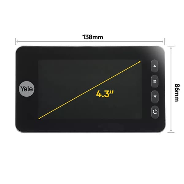 Yale 5800 Digital Dørkikker 4.3