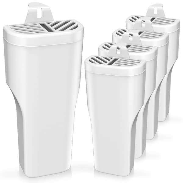 Luftfuktare till värmeelement vit 450 ml 5 st