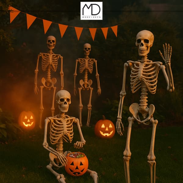 Skeletdekoration 90 cm