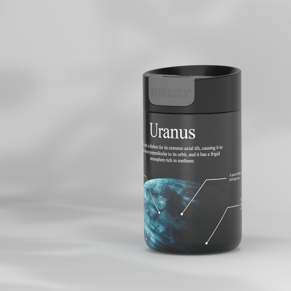 Kambukka Olympus Solar System Uranus 300ml termisk mugg