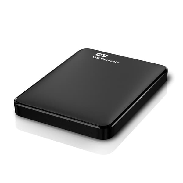 WD Elements Bärbar Hårddisk 2TB Svart WDBU6Y0020BBK-WESN