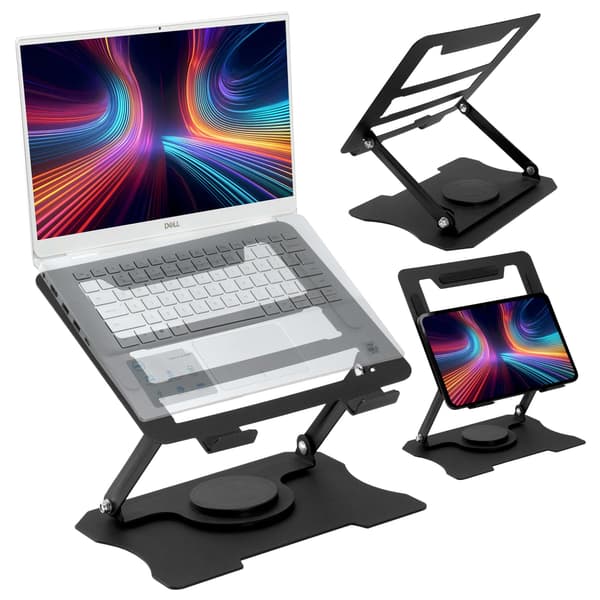 LAURO laptopstativ svart