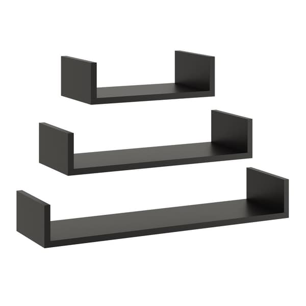 Seinähyllyt - 3 kpl - n:o 23 wenge