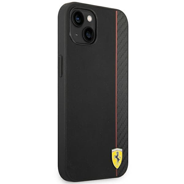Ferrari FEHCP14MAXBK iPhone 14 Plus / 15Plus 6,7" sort/sort hårdt cover i kulfiber