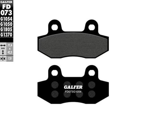Galfer jarrupala KH086 puoliMetallinen