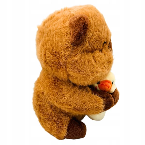 Kapibara pluschdjur med ankaunge 25 cm