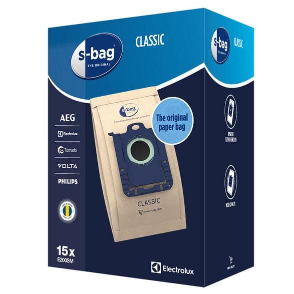 ELECTROLUX E200SM S-bag Classic Megapack-påsar
