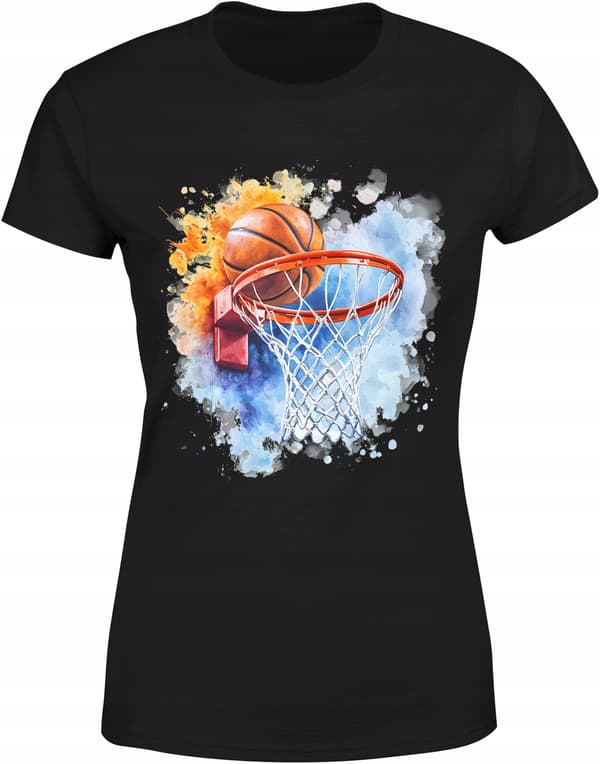 DAMBASKETTRÖJA MED TRYCK SPORT L