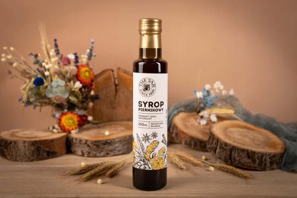 Pebernødssirup vinterkrydret 250ml Krukken